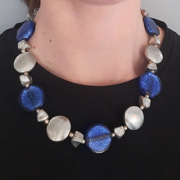 ROYAL BLIE GLASS BEAD NECKLACE - Picture 7 of 7